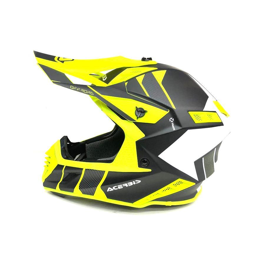 Шлем кросс ACERBIS X-TRACK VTR BLACK/FLUO` YE
