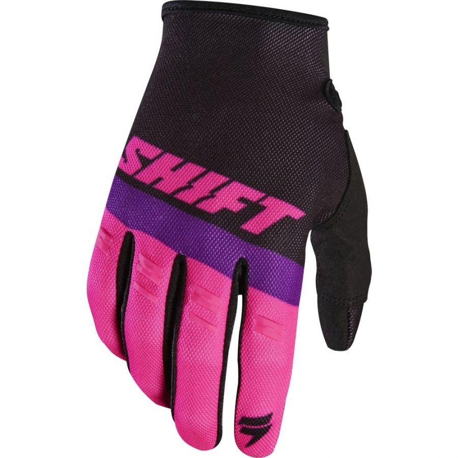 Перчатки Shift White Air Black/Pink