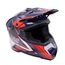 Шлем KIOSHI Holeshot 801 кроссовый grey/red