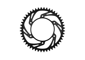 Звезда ведомая RIVAL Enduro 520 49T (6х150х125) облегченная с самоочисткой